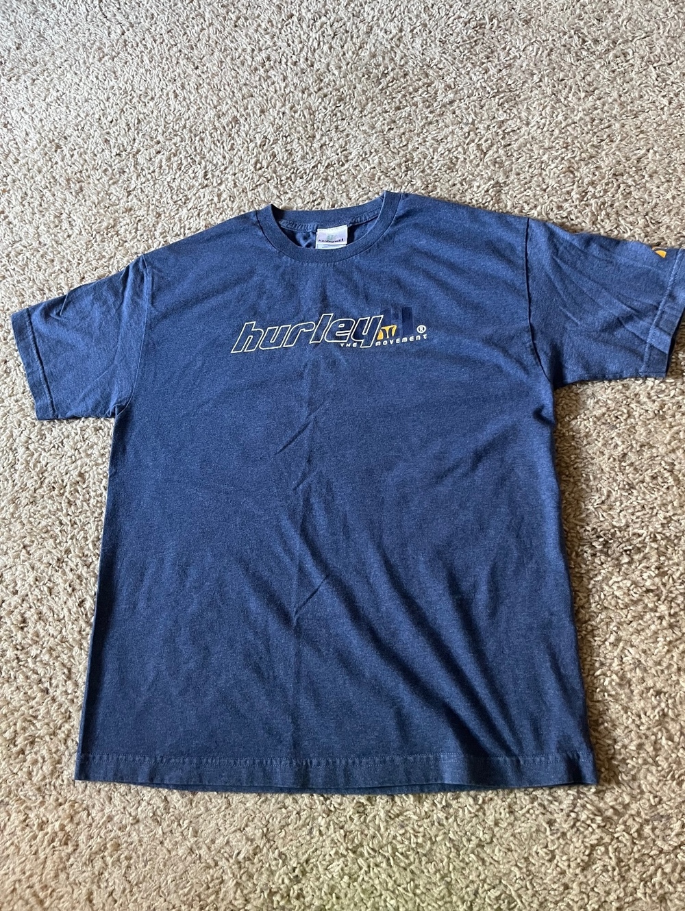 Hurley Vintage Y2K The Movement Skate Graphic Tee